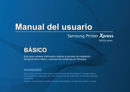 samsung xpress m2020w printer manual
